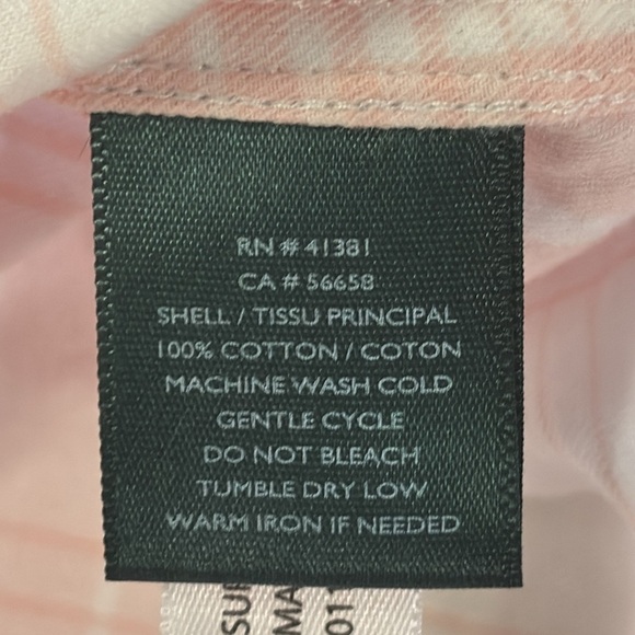 Lauren Ralph Lauren Long Sleeve Button Down Shirt size XL - Picture 12 of 12